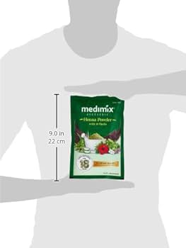 Medimix Henna Powder with 18 natural herbs 150g