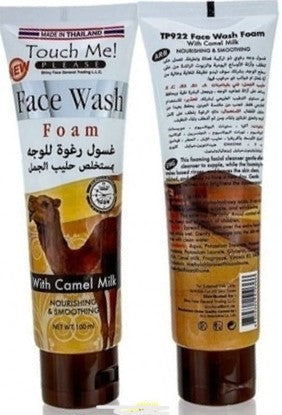 Face wash foam with Camel milk