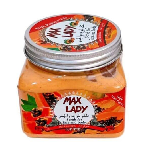 Max lady Papaya face and body scrub