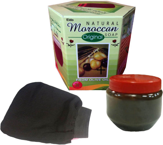 Hammam Magrabi Natural Moroccan Black Soap body scrub