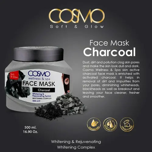 Face mask charcoal Cosmo