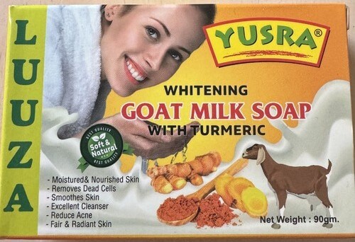 Yusra luuza Goat Milk Soap with turmeric