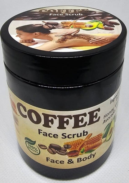 Yusra Luuza Coffee face scrub