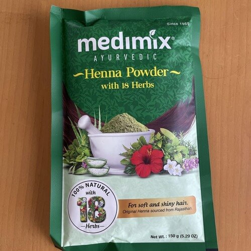 Medimix Henna Powder with 18 natural herbs 150g