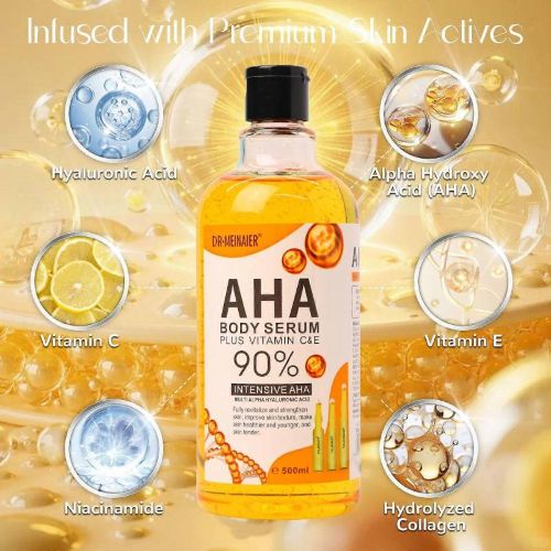AHA face and body serum