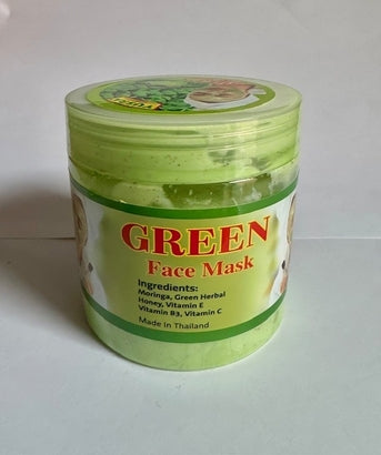 Yusra green face mask