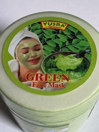 Yusra green face mask