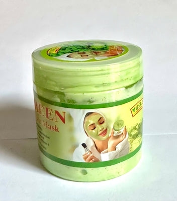 Yusra green face mask