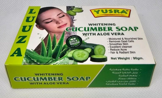 Yusra Luuza cucumber soap